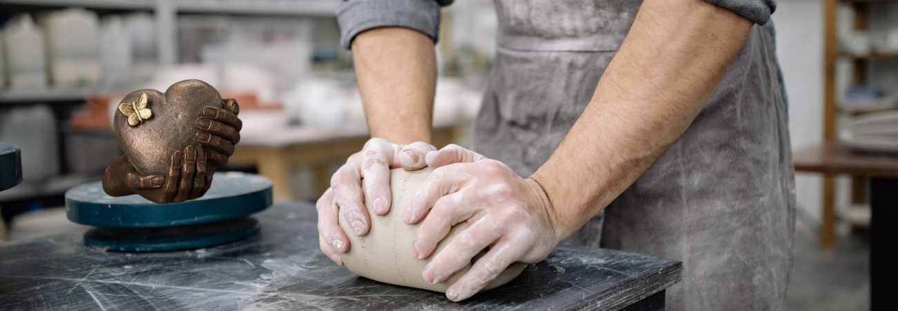 Geert Kunen urnen van keramiek